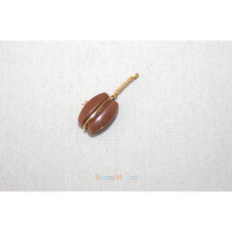 20 Poulies Simples en plastique 8mm / laiton 0.4mm AERONAUT 522158