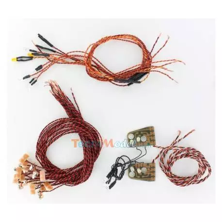 Kit de feux de position et feux de toit pour Volvo FH16 Dépanneuse Tamiya 56362 - Carson 500907631