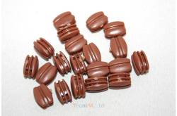 20 4mm Double plastic pulleys 