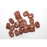 20 4mm Double plastic pulleys 