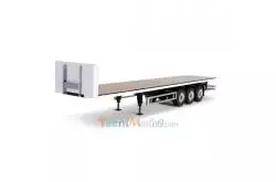 3-axle flatbed semi-trailer v3 CARSON 1/14 - Carson 500907650