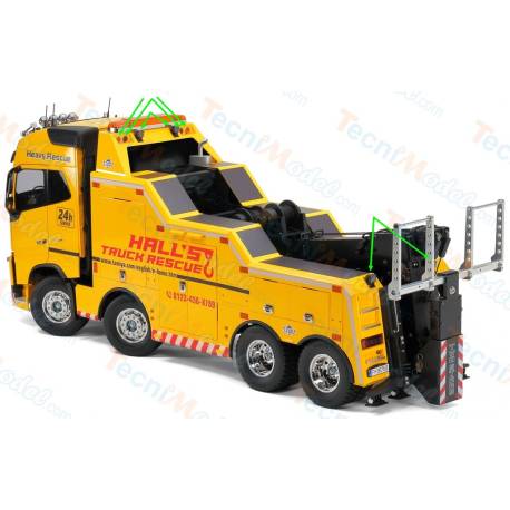 Position and roof light kit for Tamiya Volvo FH16 Tow Truck 56362 - Carson 500907631