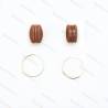 20 Poulies Doubles en plastique 12mm / laiton 0.4mm AERONAUT 522362