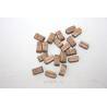 20pcs 5mm Triple blocks dark wood AERONAUT 522525