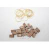 20 Poulies Triples en bois foncé 7mm / laiton 0.4mm AERONAUT 522577