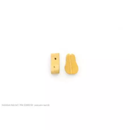 10pcs 8mm Violin pulleys in light wood AERONAUT 524402
