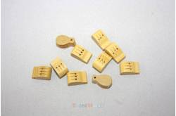 10pcs 12mm Light Wood Triple Violin Pulleys AERONAUT 524424