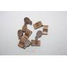 10pcs 8mm Dark Wood Triple Violin Pulley AERONAUT 524432