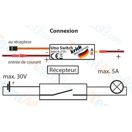 Module de commutation UNO SWITCH 1 sortie - KRICK 67201