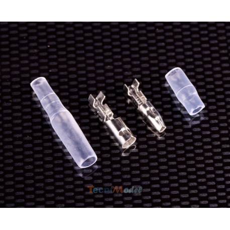 10 Paires de connecteurs pour moteurs à balais - Tamiya 50245 
