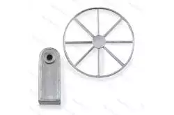 Roue de barre Ø28mm avec support AMATI 4350/50