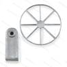 Boat wheel Ø28mm with support AMATI 4350/50