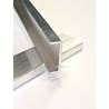 2 Aluminum frame rails 1000mm long for 1/14 trucks - Carson 500907063