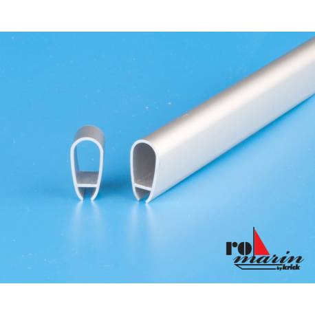 Aluminum mast profile 9x19x1700mm for RC Sailboat