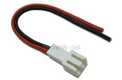 Connecteur Micro femelle avec 10cm de fil silicone 20AWG - Etronix ET0631