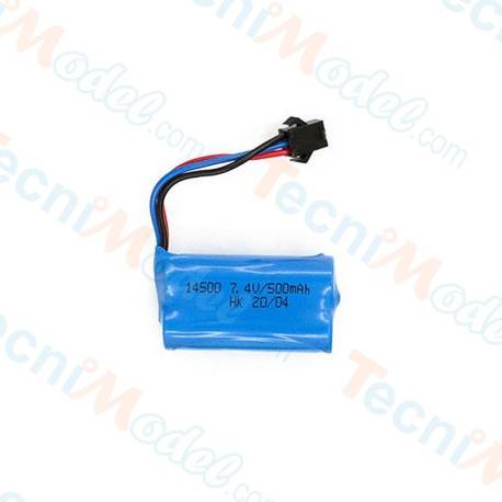 Batterie Li-Ion 2S 500mAh pour Mini Crawler 4WD - MHDPRO Z84128