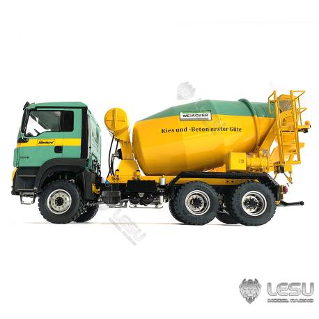MAN TGS 6x6 Toupie à béton RC ARTR LESU 1/14 - LESU LS-Z0027-S