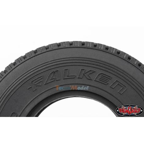 2 Pneus FALKEN 1.7" BI850 de largeur standard 1/14 pour camion RC - RC4WD Z-T0218