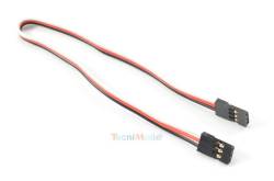 1x 20CM "patch" cable with 2 male servo-type JR plugs