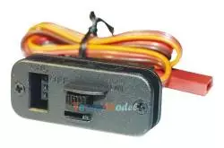 Cordon interrupteur RX Futaba avec prise de charge intégrée - Robbe/Lindinger 182-SFF