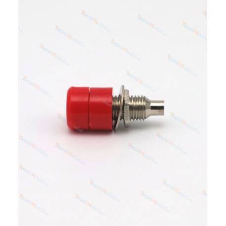 4 Connecteurs femelle Ø4mm ROUGE pour fiche "banane" Robbe 40036