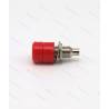 4 Connecteurs femelle Ø4mm ROUGE pour fiche "banane" Robbe 40036