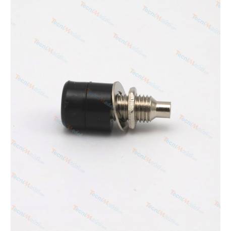 4 Connecteurs femelle Ø4mm NOIR pour fiche "banane" Robbe 40037