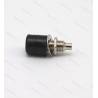 4 Connecteurs femelle Ø4mm NOIR pour fiche "banane" Robbe 40037