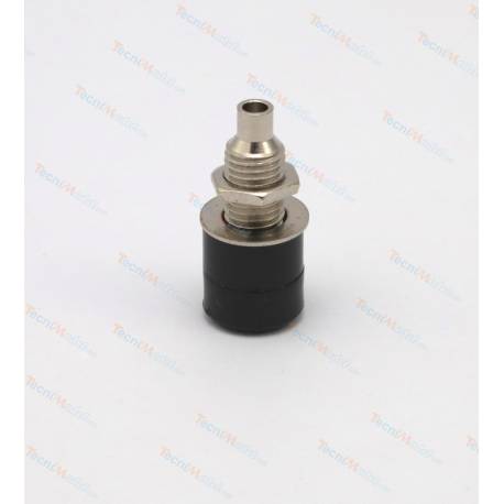 4 Connecteurs femelle Ø4mm NOIR pour fiche "banane" Robbe 40037