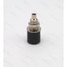 4 Connecteurs femelle Ø4mm NOIR pour fiche "banane" Robbe 40037