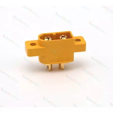 5 connecteurs XT60 mâle montage en applique Robbe 40051
