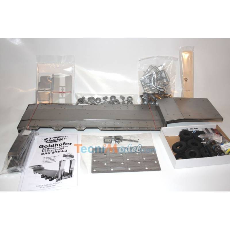 GOLDHOFER BAU STN-L3 1/14 Scale Equipment Carrier Semi-Trailer - Carson 500907060