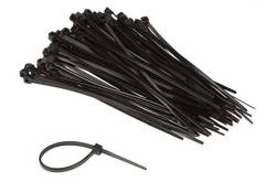 Colliers nylon noir par 100pcs dimension 100mm x 1,8mm