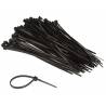 Colliers nylon noir par 100pcs dimension 100mm x 1,8mm