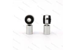 2 Chapes à Silent Bloc M3 en Aluminium
