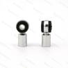 2 Chapes à Silent Bloc M3 en Aluminium
