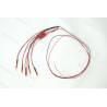 9 white LEDs Ø3mm wired 7.2v high brightness for light strips on Mercedes Actros 3363 and Scania 770 S Tamiya 1/14