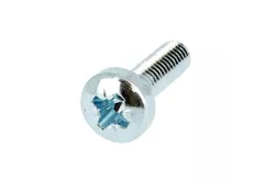 Pack of 25 Metric Cross Recessed Pan Head Machine Screws M3x8 Zinc Plated DIN 7985