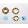 2 hublots Ø17mm