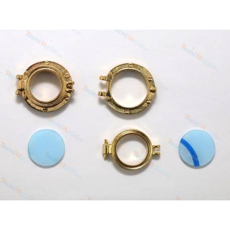 2 portholes Ø19mm