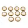 10 Portholes Brass Ø20/15mm AERONAUT 576038