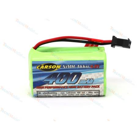 Accu NiMh 4.8v 400mAh avec prise JST pour tracteur JCB - Carson 500608248
