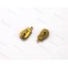 2 poulies factices à un réa Ø6mm en laiton AMATI 4855/04