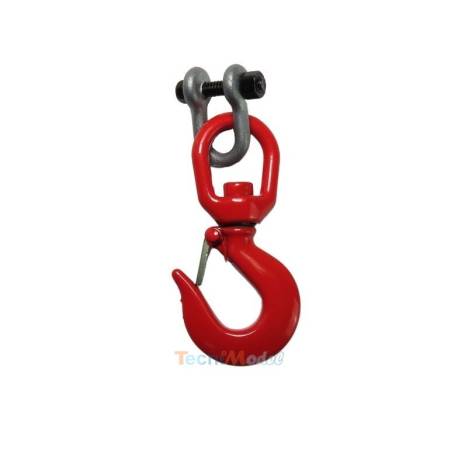 1 Crochet de levage pour grue RC avec verrou en métal 1/14 - Thicon Models 52033