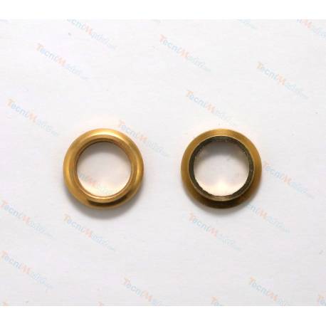 2 Portholes brass Ø18 / Ø14mm Krick 63076