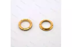2 Portholes brass Ø20/Ø16mm Krick 63065