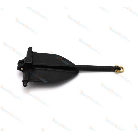 1 AMATI 402660 60mm-High Danforth Flat Anchor, Metal