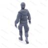1 figurine Equipage de remorqueur qui marche 1/30