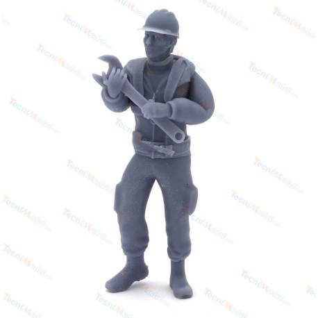 Equipage de remorqueur debout avec clef 1/40