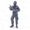 Equipage de remorqueur debout avec clef 1/75